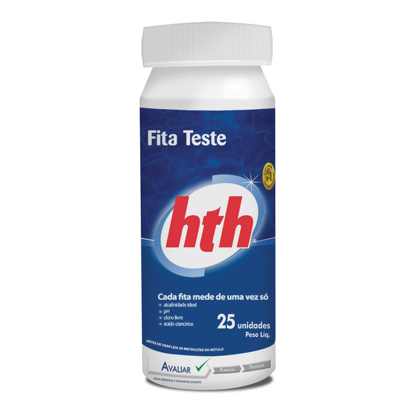 Fita Teste para Piscina 25 unidades HTH