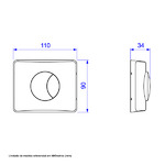 Válvula de Descarga 40mm ou 1.1/4" Hydra Duo Deca