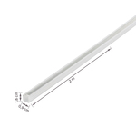 Perfil de LED Embutir Branco 0,9cm x 2m Luminatti