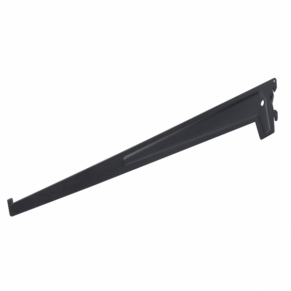 Suporte para Trilho Simples Encaixe 40cm Preto Brasforma