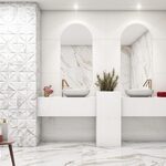 Porcelanato Marmorizado Polido 62x121 Gran Calacata Premium