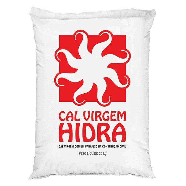 Cal Virgem para Construção Civil 20Kg Hidra