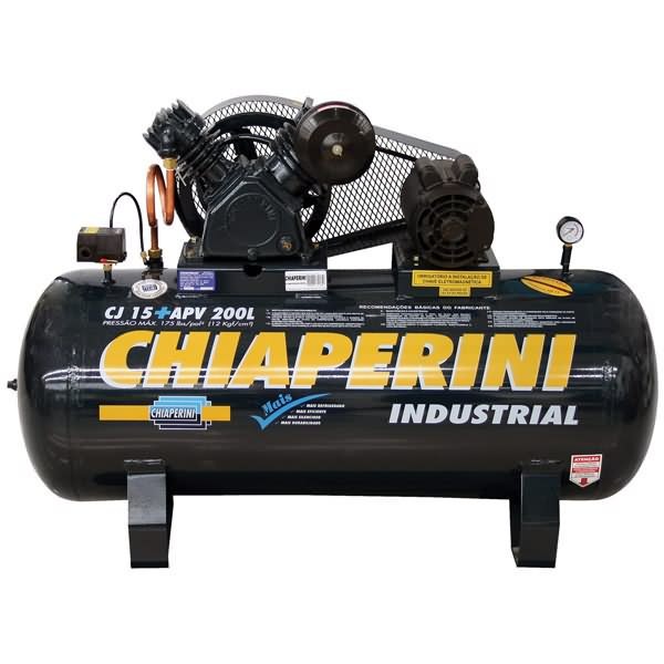 Compressor de Ar Industrial 3 HP Bivolt Chiaperini