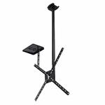 Suporte para TV Articulado Teto de 10" a 55" Preto Brasforma