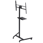 Rack Pedestal para TV Inclinável 10" a 70" Preto Brasforma