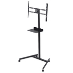 Rack Pedestal para TV Inclinável 10" a 70" Preto Brasforma