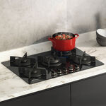 Cooktop 5 Bocas a Gás Preto Bivolt Electrolux