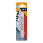 Broca Aço Rápido para Metal 3x61mm 2 Peças Dexter