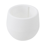 Vaso Plástico BabyBall Branco 6,8x6cm