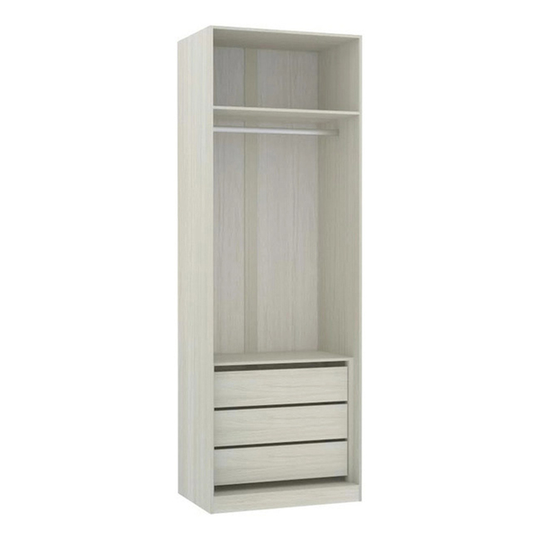 Closet Cabideiro Gaveteiro Legno 2,36mx80,4x54,5cm