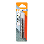 Broca Aço Rápido para Metal 5x86mm 2 Peças Dexter