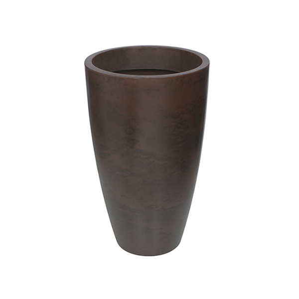 Vaso de Chão Extra Grande Plástico 70x40cm Rusty