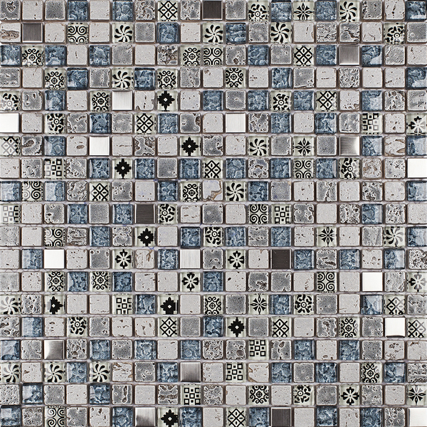 Pastilha Machu Pocchu MP502 31x31cm Glass Mosaic