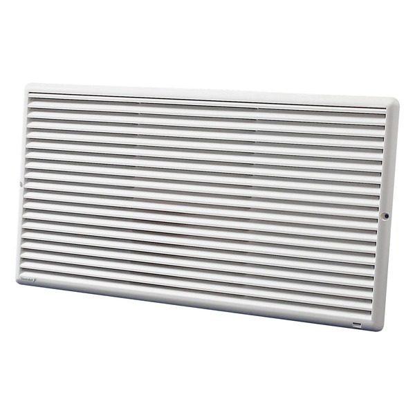 Grade de Ventilação 44x24cm Retangular Branco Westaflex