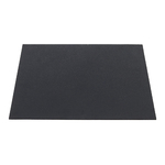 Piso de Borracha Corrugado Preto 50x50cm