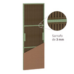 Kit Porta Madeira de Giro Curupixá 210x80cm Vivace UV Artens