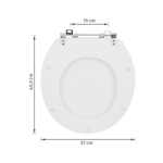 Assento Sanitário Convencional Fechamento Comum Sensea
