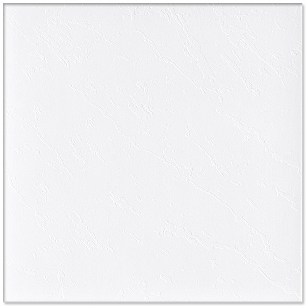 Piso Cerâmico Branco Brilhante 46x46cm Cristal