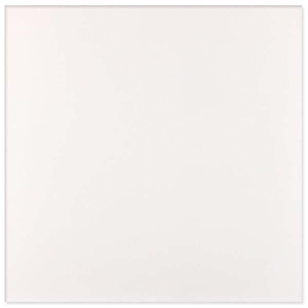 Piso Cerâmico Branco Acetinado 60x60cm Classico Branco Mate