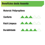 Assento Sanitário Formatos Fechamento Comum Deca