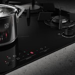 Cooktop 2 Bocas Indução e Gás Preto 220V Built In Electrolux