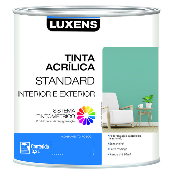 Base P Acrílica Fosca Standard 3,2L