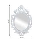 Espelho Decorativo Baroque Branco 57x82cm Inspire