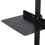 Rack Pedestal para TV Inclinável 10" a 70" Preto Brasforma