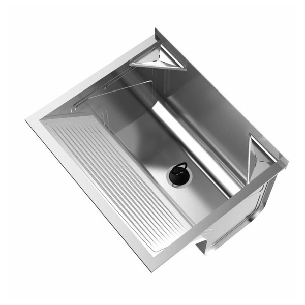 Tanque 48L 29,4x60,8x50,6cm Aço Inox 430 Brilhante Ghel Plus