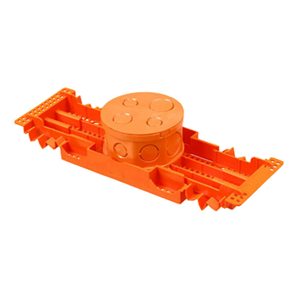 Kit Suporte com Caixa de Luz 4x4 Octagonal Laranja Tigre