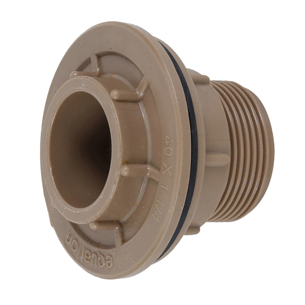 Adaptador Flange com Anel PVC Marrom Rosca Solda 1.1/4" 40mm