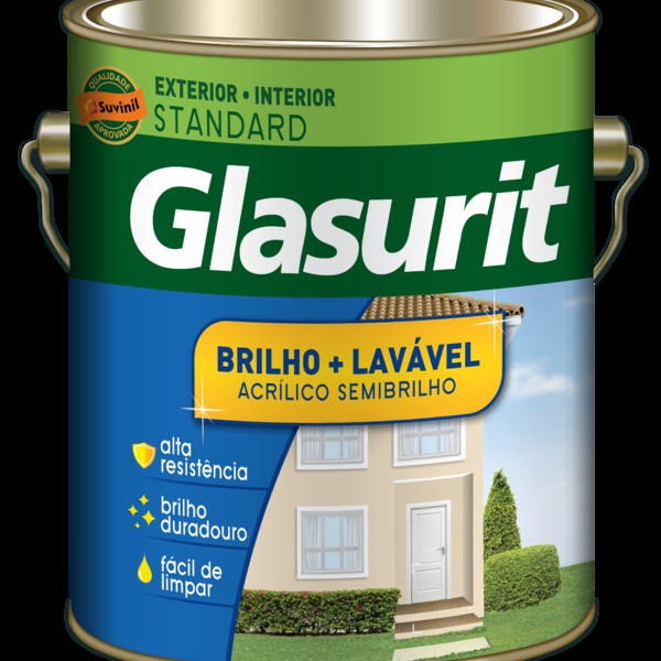 Tinta Semibrilho Glasurit Interior Exterior Branco 3,6