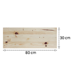 Painel de Madeira Pinus 1,8cm 30x80cm Tramontina