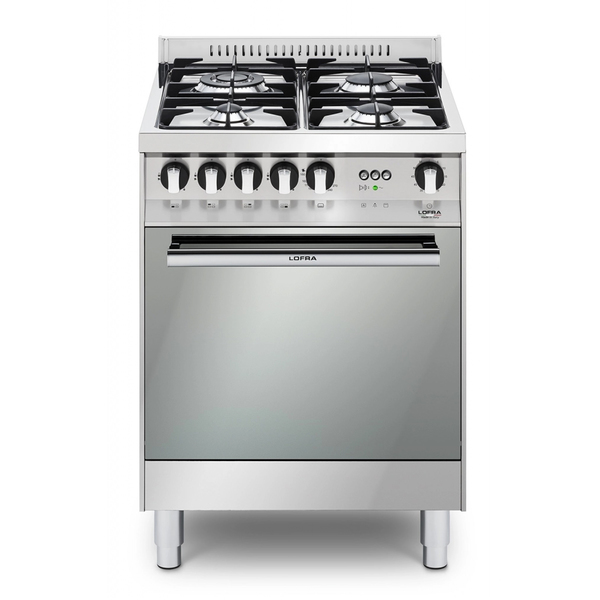 Fogão a Gás com Forno 60cm Aço Inox Lofra