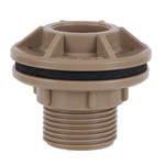 Adaptador Flange com Anel PVC Marrom Rosca Solda 1" 32mm