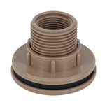 Adaptador Flange com Anel PVC Marrom Rosca Solda 1" 32mm