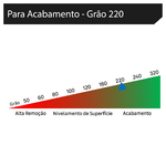 Lixa para Parede Massa e Madeira Grão 220 225x275mm Bosch