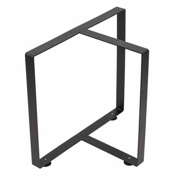 Base para Mesa de Aço Preto 71x78x47cm Maxeb