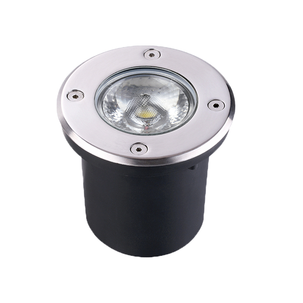 Balizador LED de Chão Embutir 12W Luz Amarela IP67 Luminatti