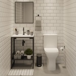 Revestimento Interno Bold Metro White Brilhante 10x20cm