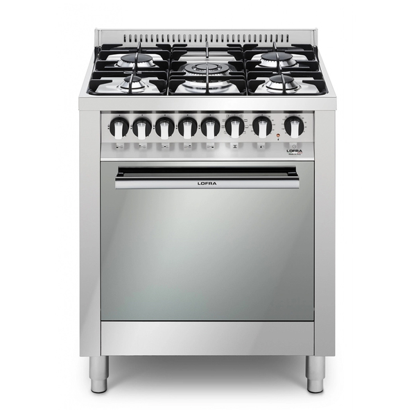 Fogão a Gás com Forno Elétrico 70cm Aço Inox Lofra