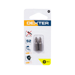 Bits Phillips PH1 25mm 2 peças Dexter