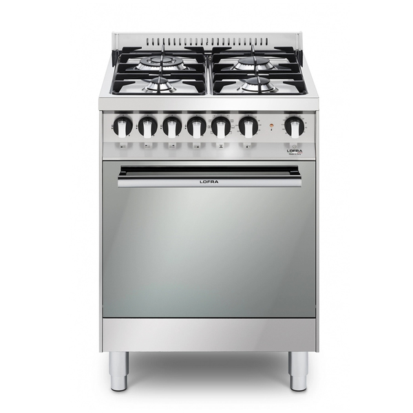 Fogão a Gás com Forno Elétrico 60cm Aço Inox Lofra