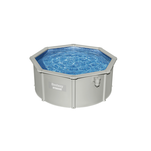 Piscina Estruturada Redonda 7.630L Bomba de Areia 110V Bestway