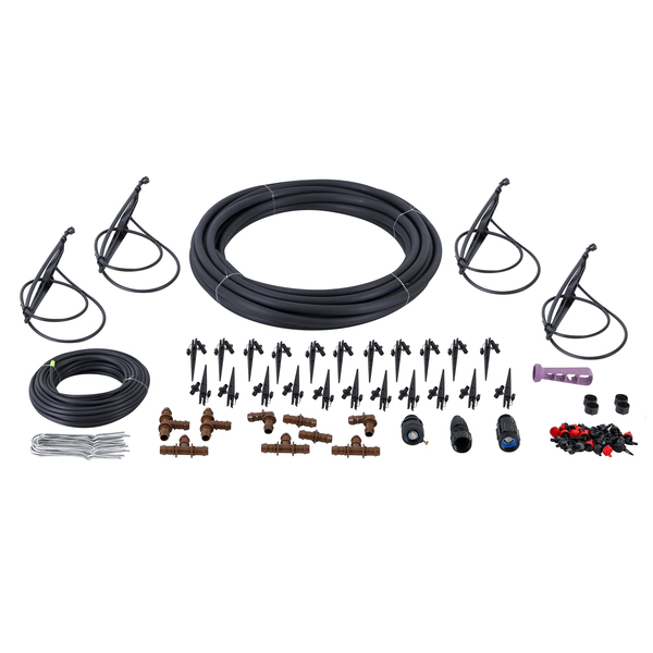 Kit Gotejador Auto Compensante 30 peças Rain Bird