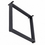 Base para Banco Aço Carbono 40cm até 80kg Preto Quadrado