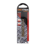 Broca Aço Rápido para Metal 3,5x70mm 2 Peças Dexter Pro