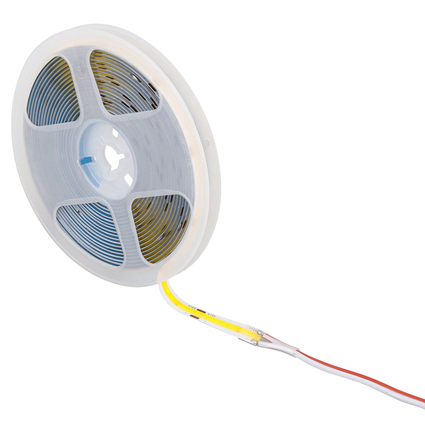 Fita LED COB Luz Amarela 5m IP20 12V Gaya