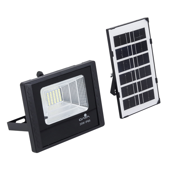 Refletor Solar LED Luz Branca 1600lm Gaya