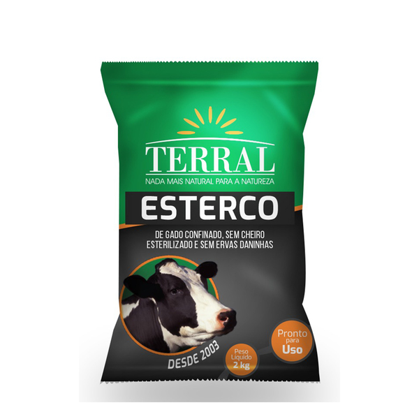 Esterco Uso Geral Sólido Orgânico 2kg